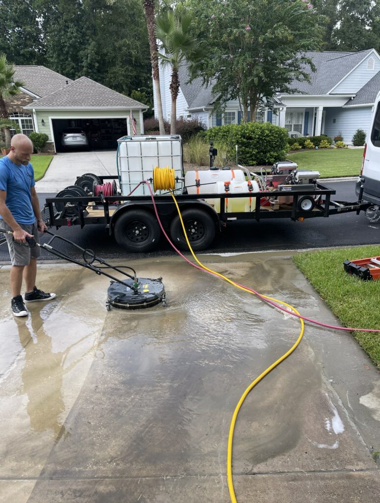 driveway cleaning Beaufort SC